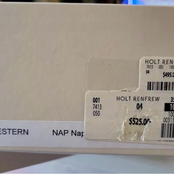 Jimmy Choo Black Star Flats SZ 10 - Picture 8 of 8